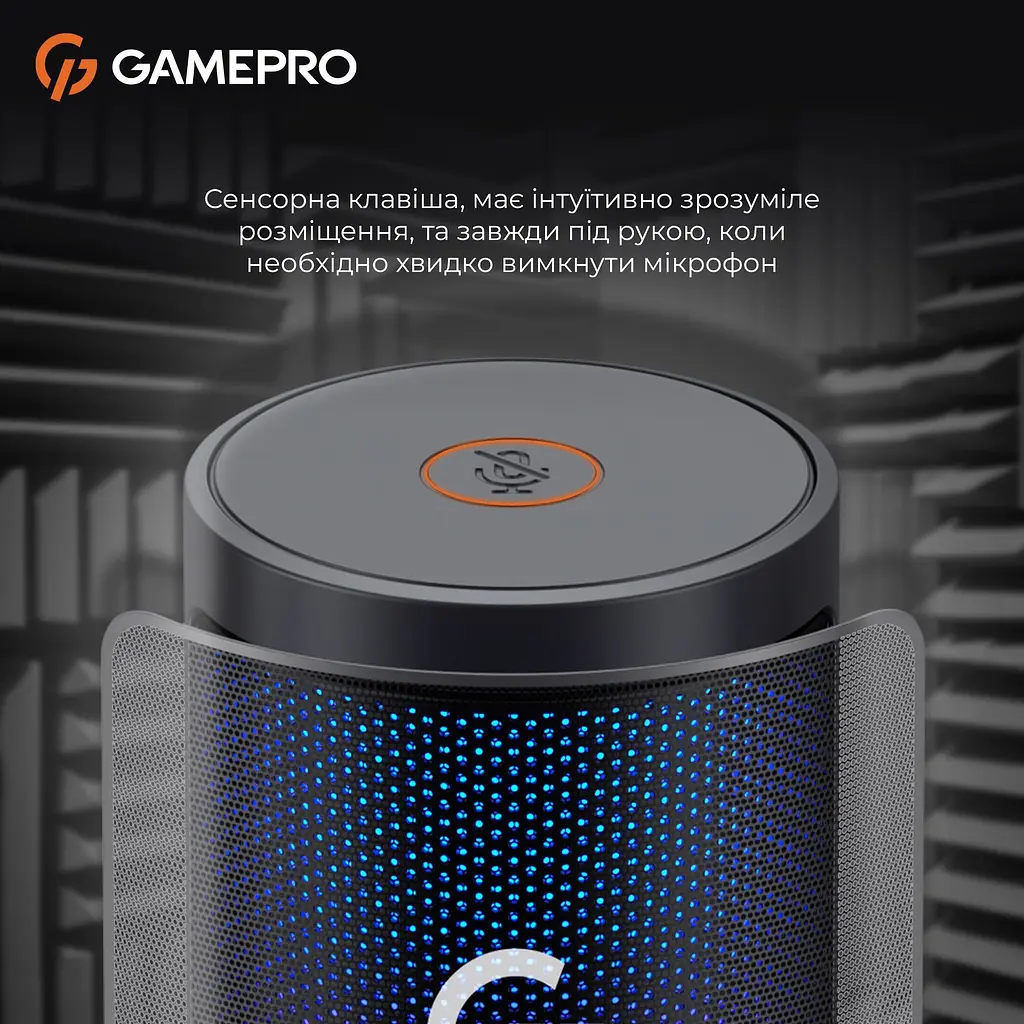 Микрофон GamePro черный (UGM105B) - фото 7