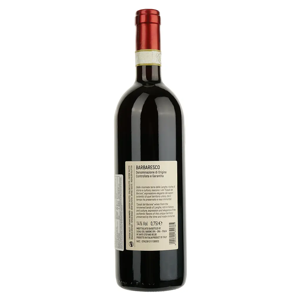 Вино Schenk Casali del Barone Barbaresco DOCG, красное, сухое, 14%, 0,75 л (8000019105404) - фото 2