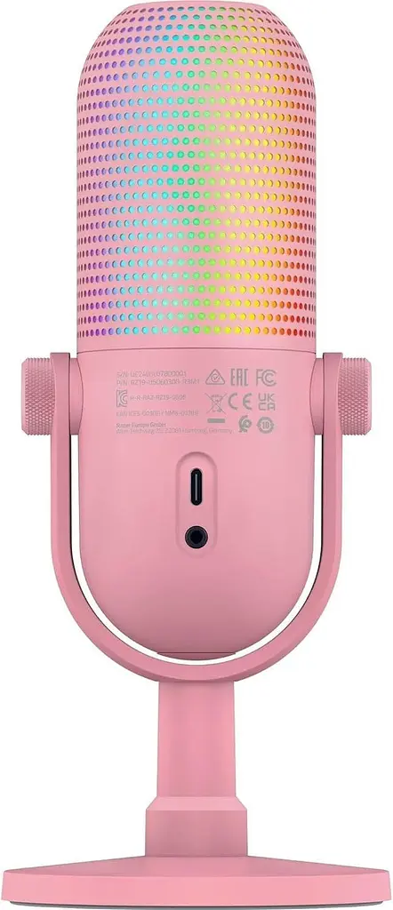 Мікрофон Razer Seiren V3 Chroma Quartz (RZ19-05060300-R3M1) - фото 3