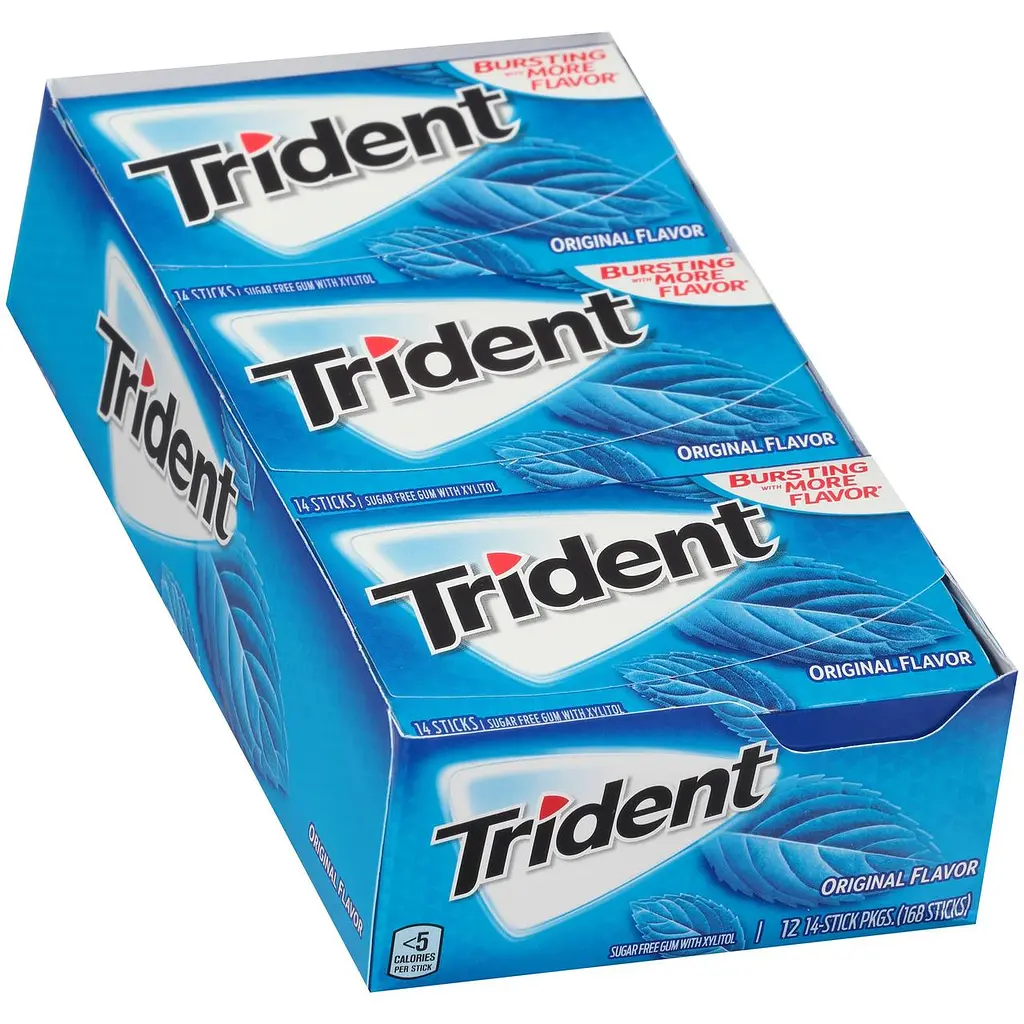 Жуйки Trident original flavor 14 sticks - фото 2