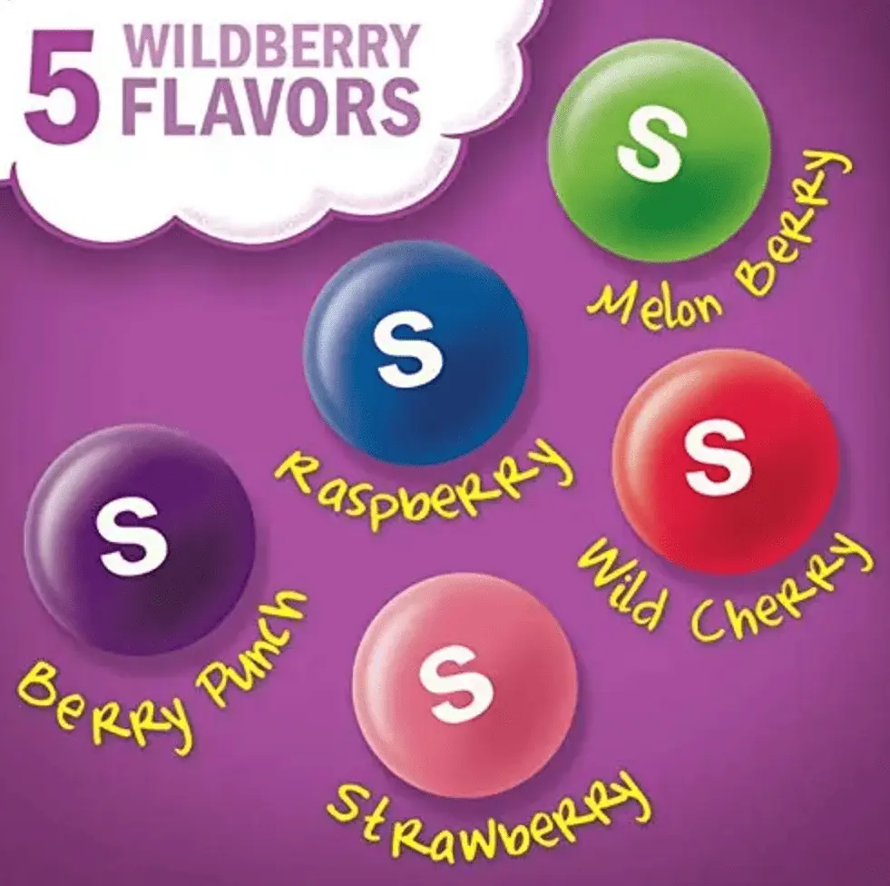 Драже Skittles Fruit Berry Flavor 40г - фото 5