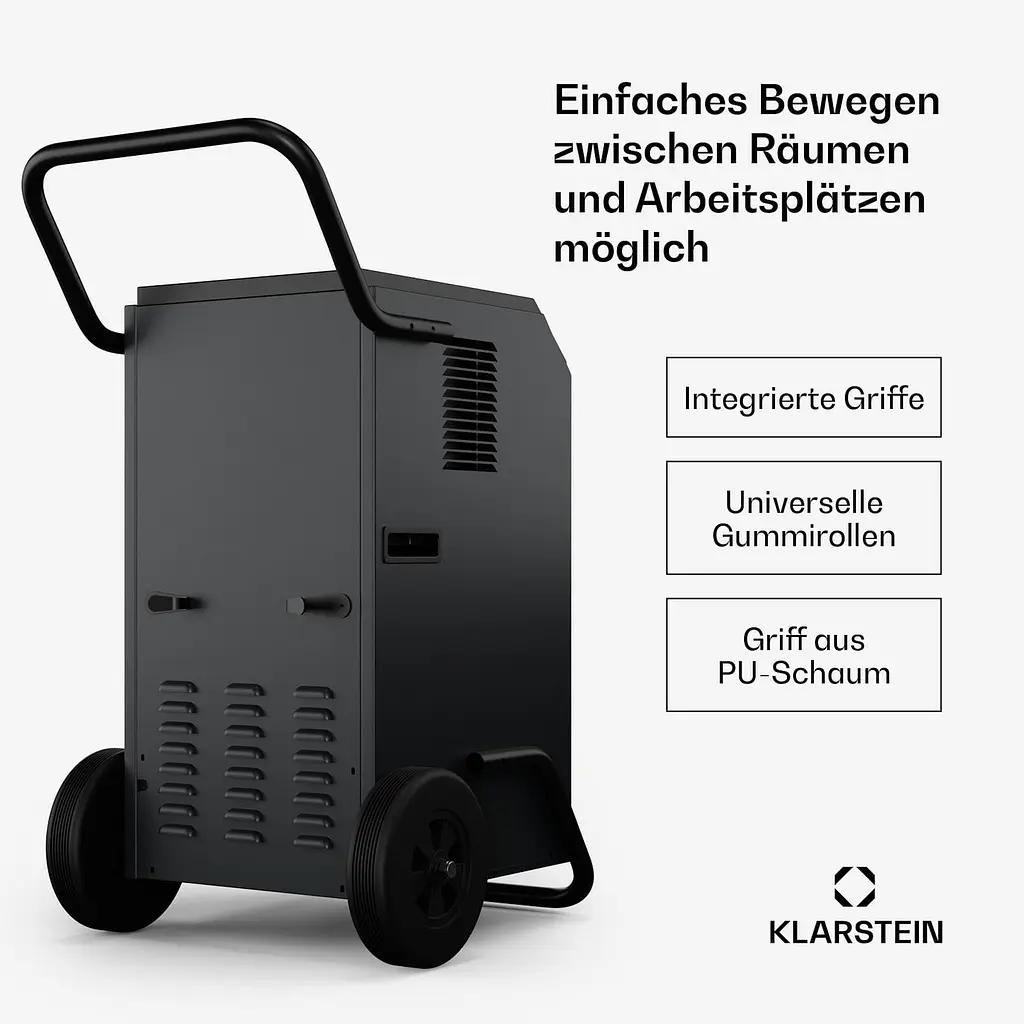 Промышленный осушитель воздуха Klarstein DuraDry 70 л (10046369) - фото 3