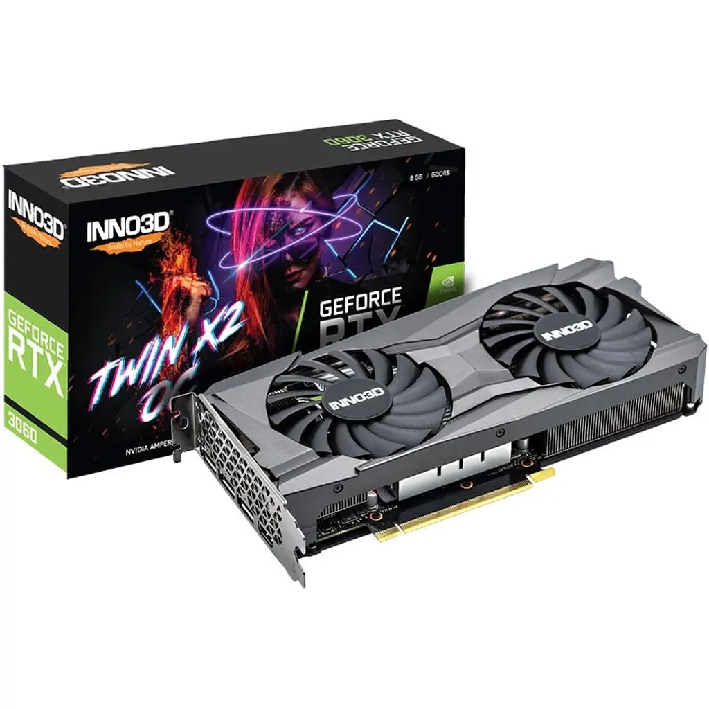 Видеокарта Inno3D GeForce RTX 3060 8GB TWIN X2 OC N30602-08D6X-11902130 [89887] - фото 7