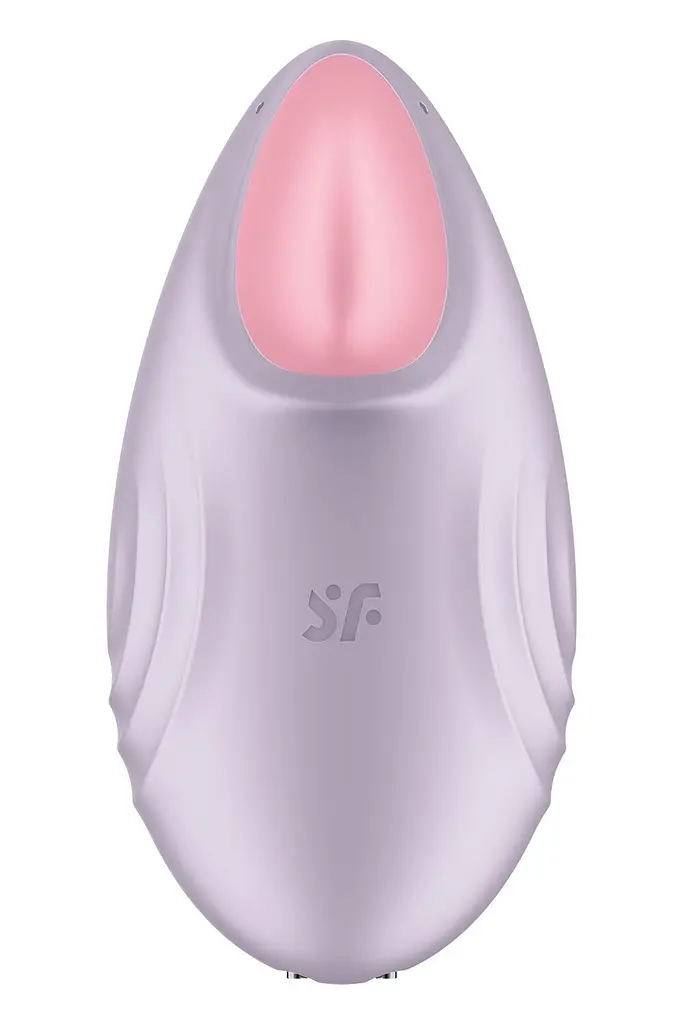 Смарт-вібратор для клітора Satisfyer Tropical Tip Light Lilac - фото 7