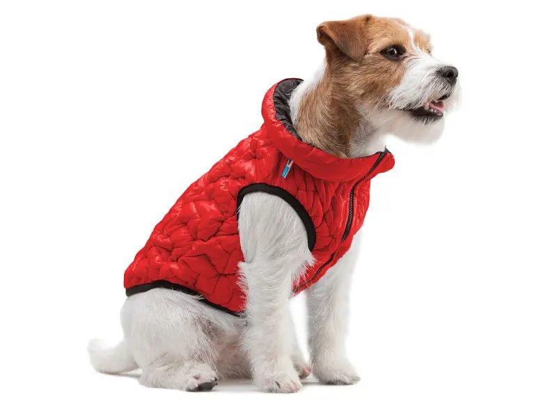 Курточка для животных Collar AiryVest UNI двусторонняя M 48 красно-черная (2550) - фото 7