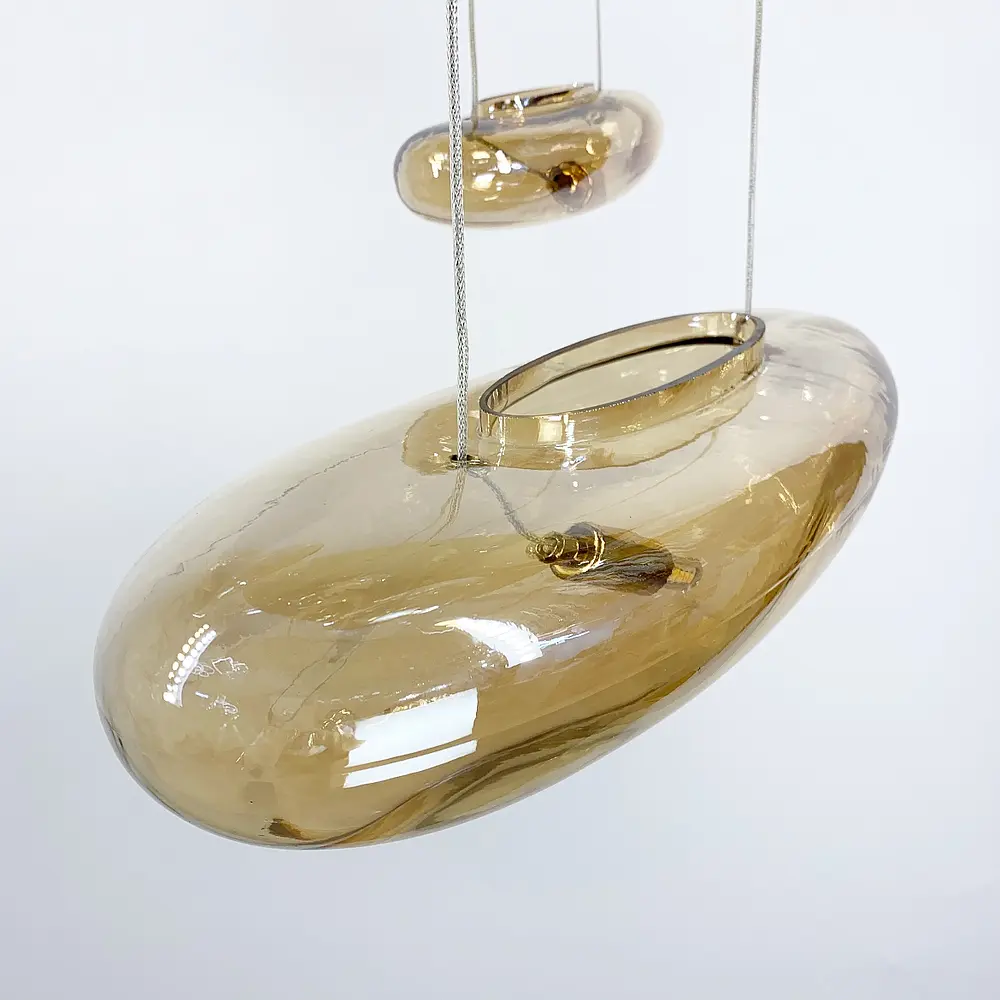 Потолочная люстра Amber Water Drops AM Line.F S 17G-600 AM - фото 4