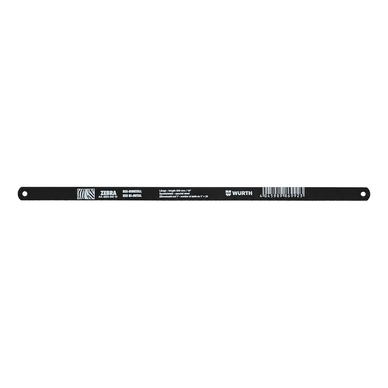 Полотно по металу Wurth Zebra Bimetal Z24, 300 мм (060330013)
