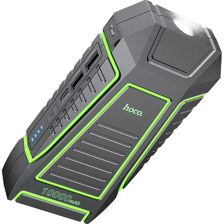 Пуско-зарядний пристрій Hoco QS1 Spring 10000mAh (611435) [170783] - фото 4