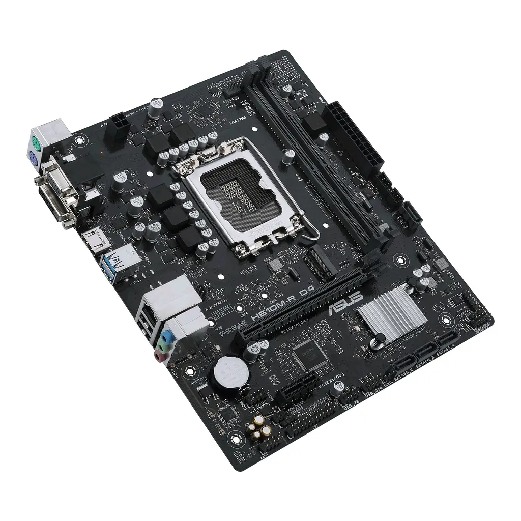 Материнська плата ASUS PRIME H610M-R D4-SI (PRIME H610M-R D4-SI) (Socket 1700, Intel H610, Micro-ATX) - фото 6