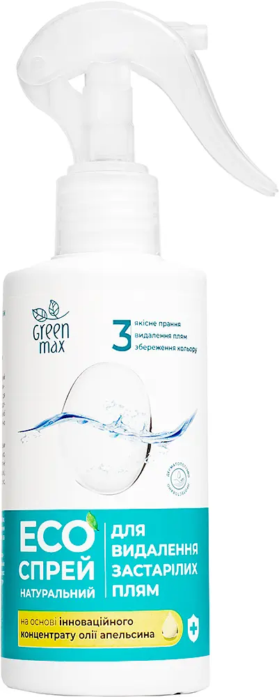 Екоспрей натуральний Green Max для видалення застарілих плям 200 мл Choice