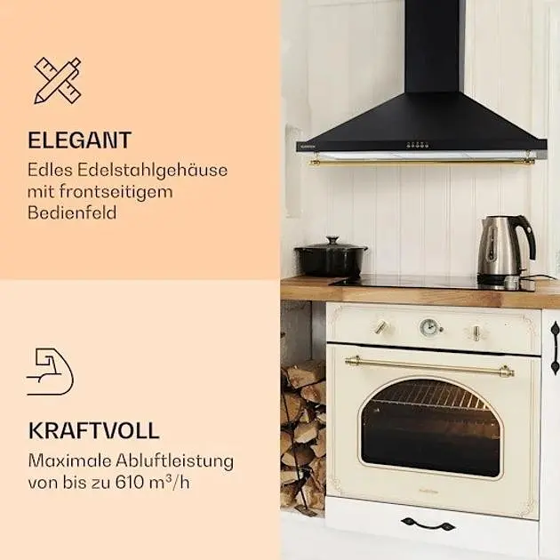 Вытяжка Klarstein Montblanc 90 (10040266) - фото 4