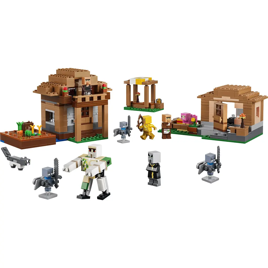Конструктор LEGO Minecraft Напад викликача на село (21596) - фото 3