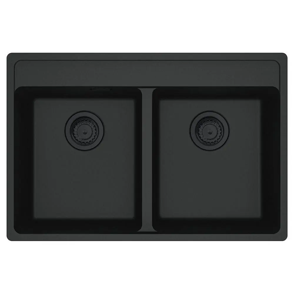 Кухонная мойка Franke Maris MRG 620 TL (114.0720.009) гранитная - врезная - Чёрный матовый - фото 6
