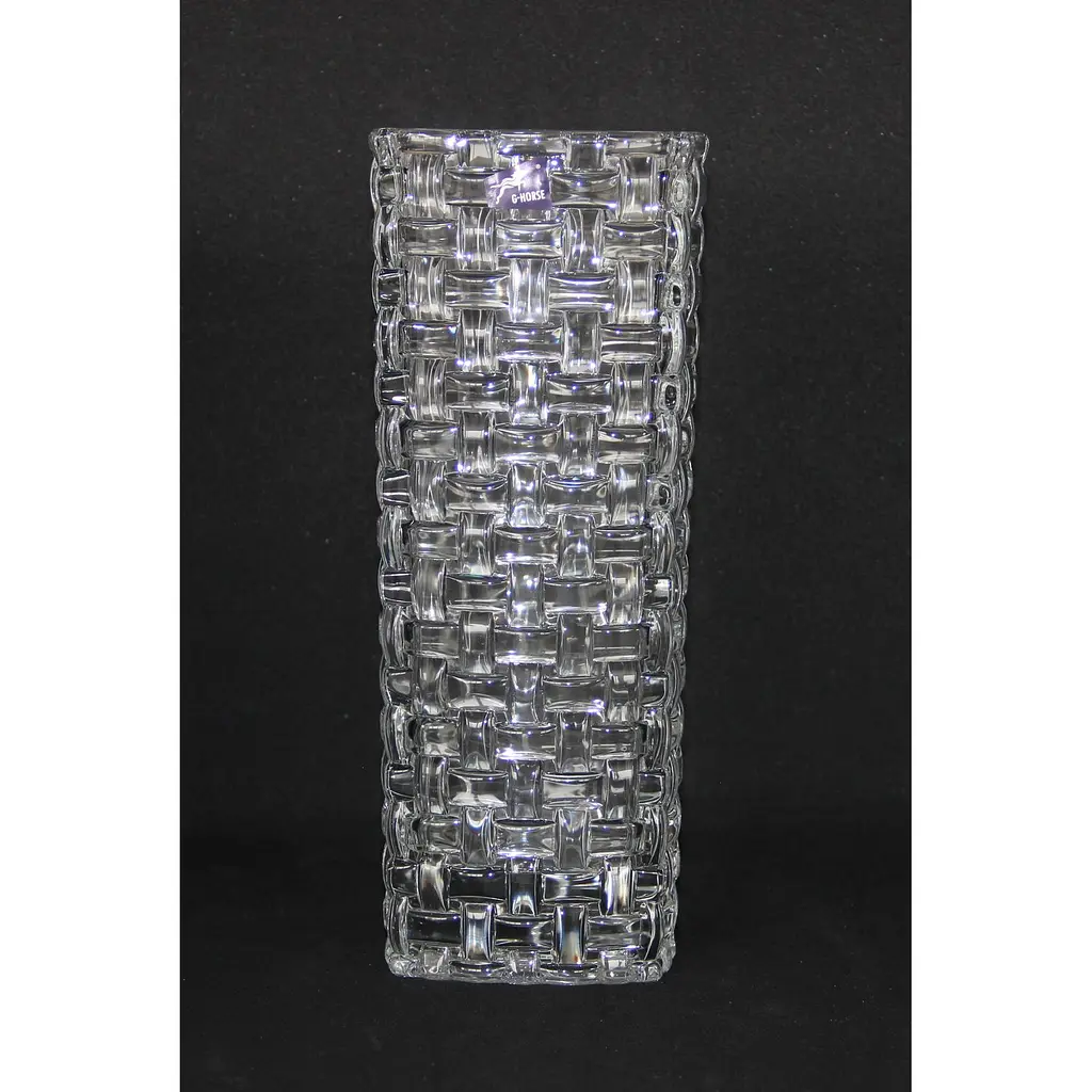 Ваза для цветов Crystal Patricia стеклянная 19.5 см (83200914/1_YBCG-200914-1) - фото 2