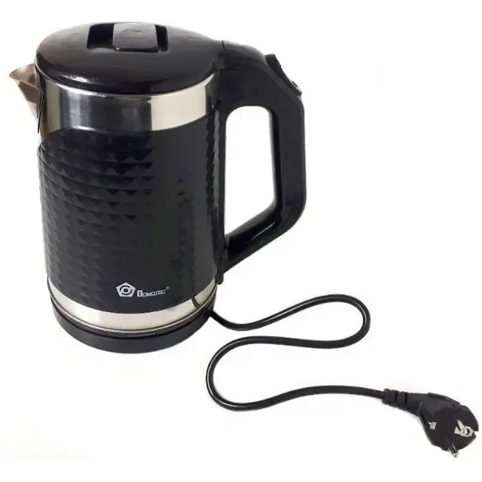Дисковий електричний чайник Domotec MS-5027 2000W Чорний - фото 2