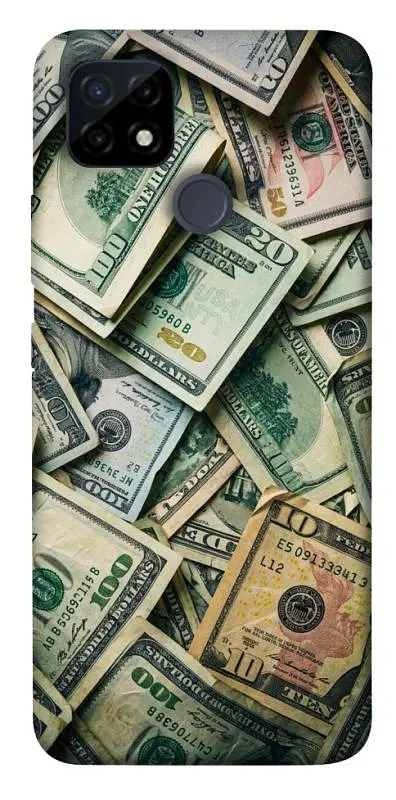 TPU чохол Demsky Dollars для Realme C21Y
