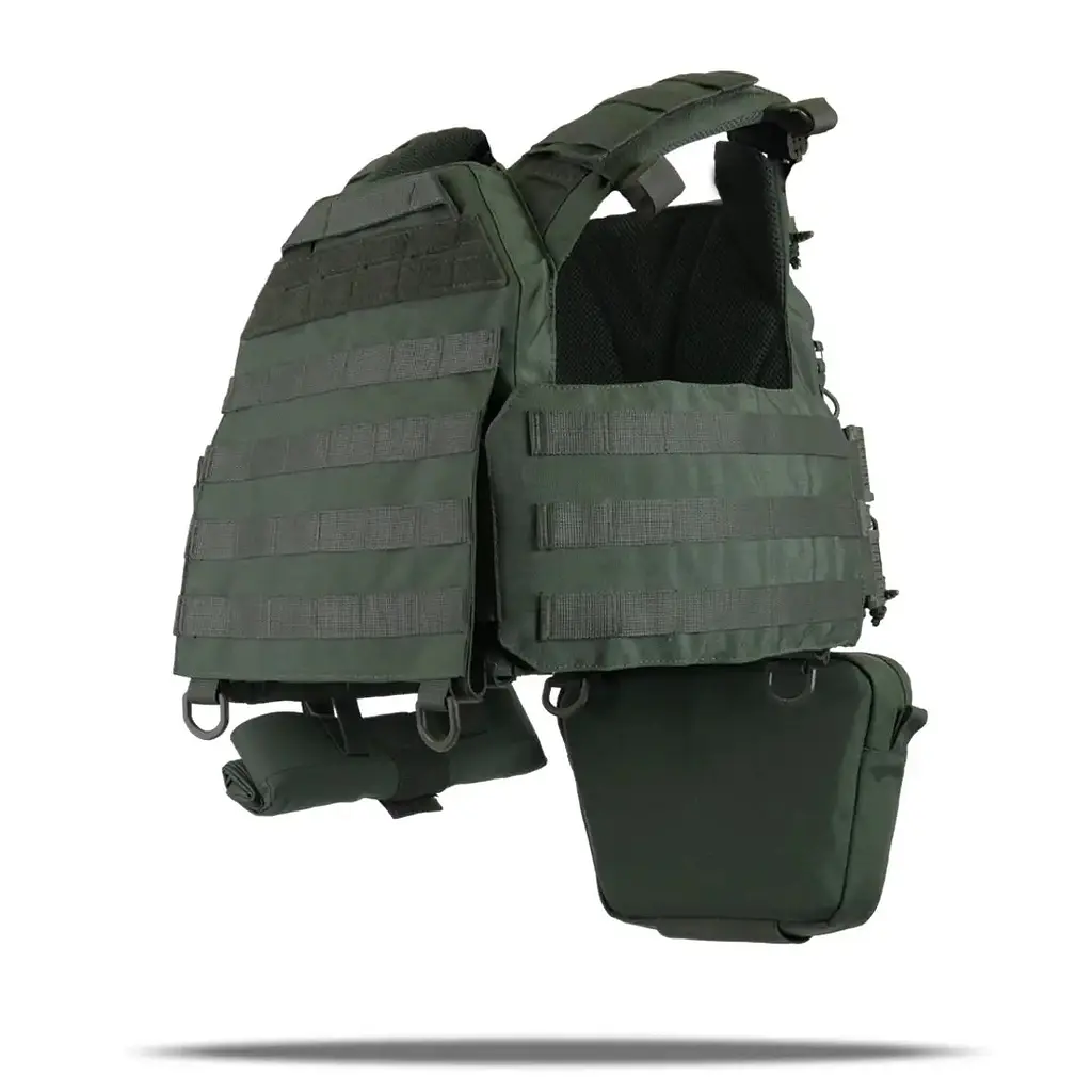 Плитоноска Kiborg GU gen.2 + 6 підсумків Khaki (1000-k55000) - фото 5