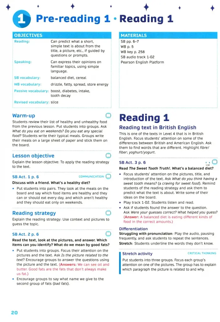 Now I Know. Level 4. Teacher's Book with Online Practice and Resources - фото 8