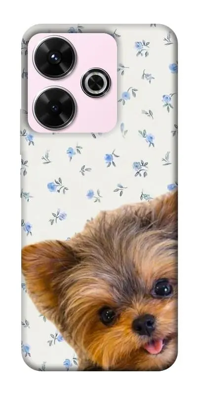 TPU чохол Demsky Cute Yorkie для Xiaomi Redmi 13 4G / Poco M6 4G