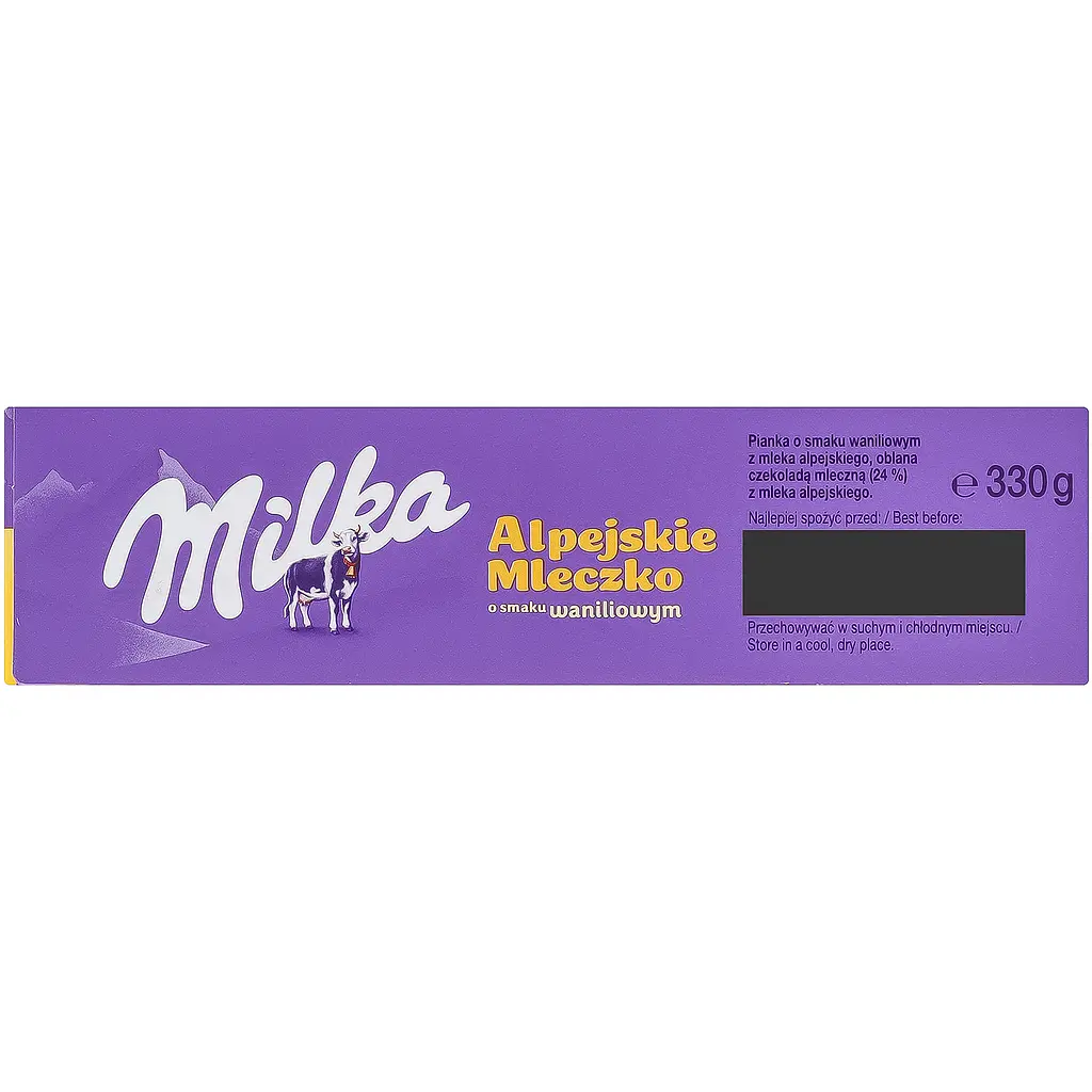 Цукерки Milka зі смаком ванілі глазуровані молочним шоколадом 330 г - фото 6