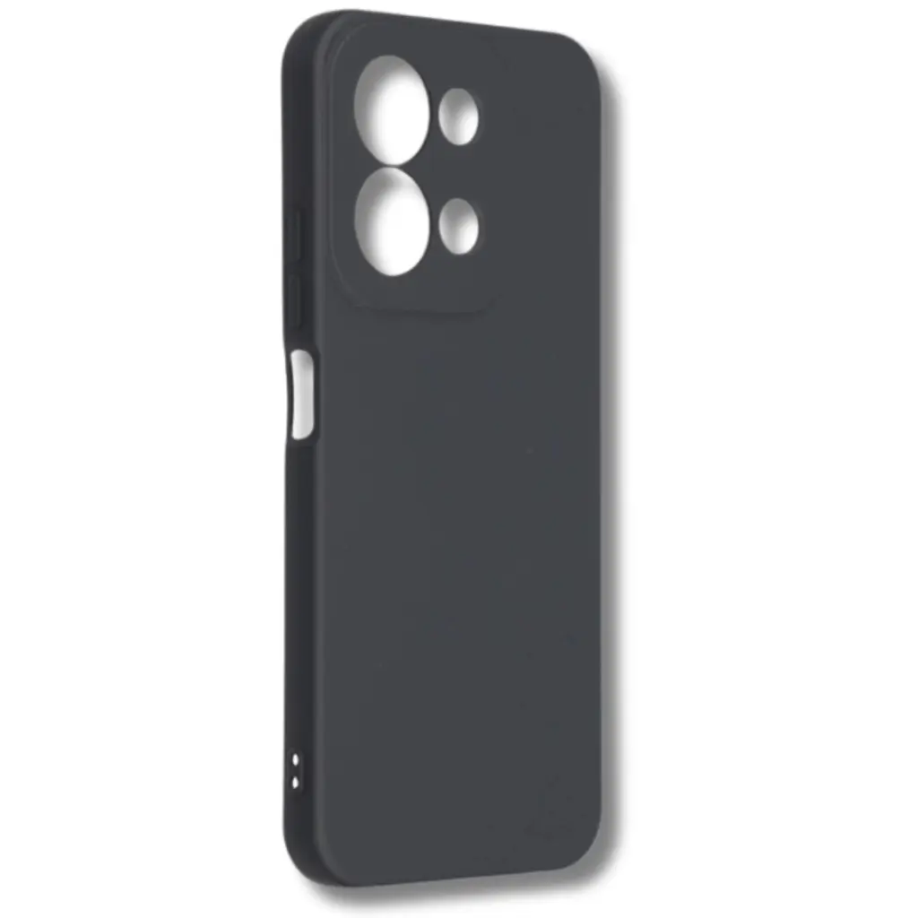 Чохол до мобільного телефона BeCover Silicone Poco C85 4G Black (714675) - фото 2