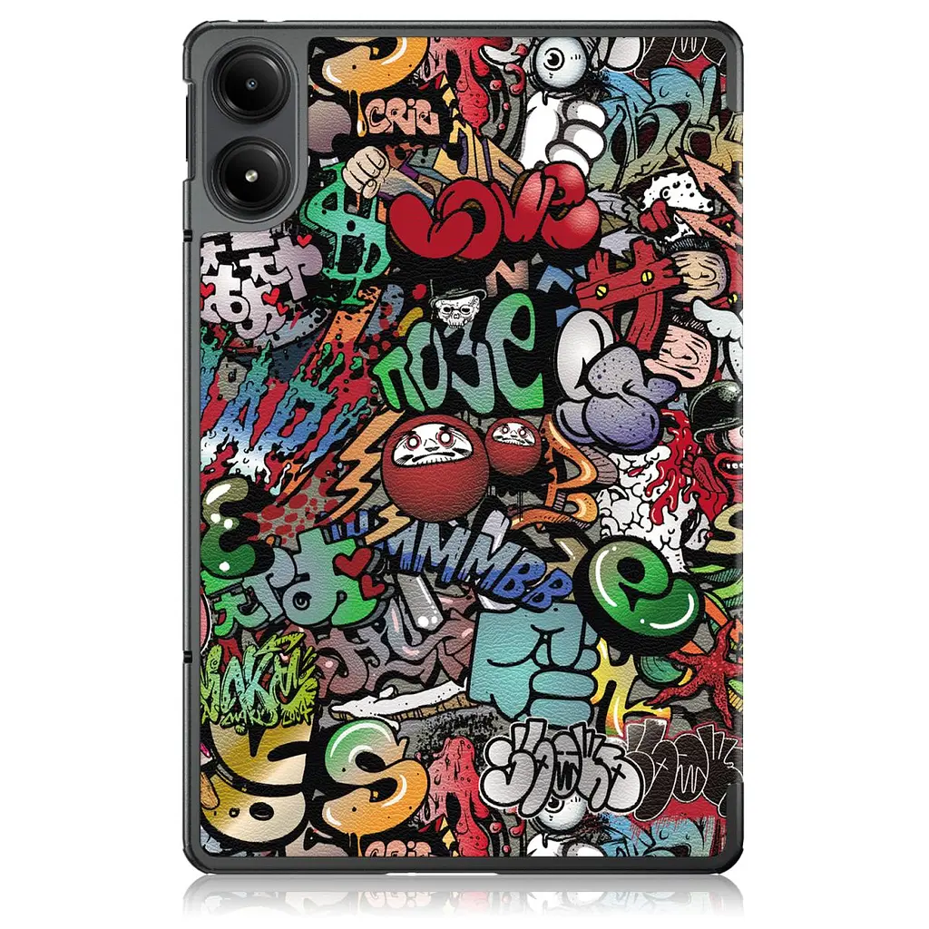 Чохол HardPrinted з малюнком для Xiaomi Redmi Pad Pro 12.1 / Poco Pad 2024 Графіті - фото 3