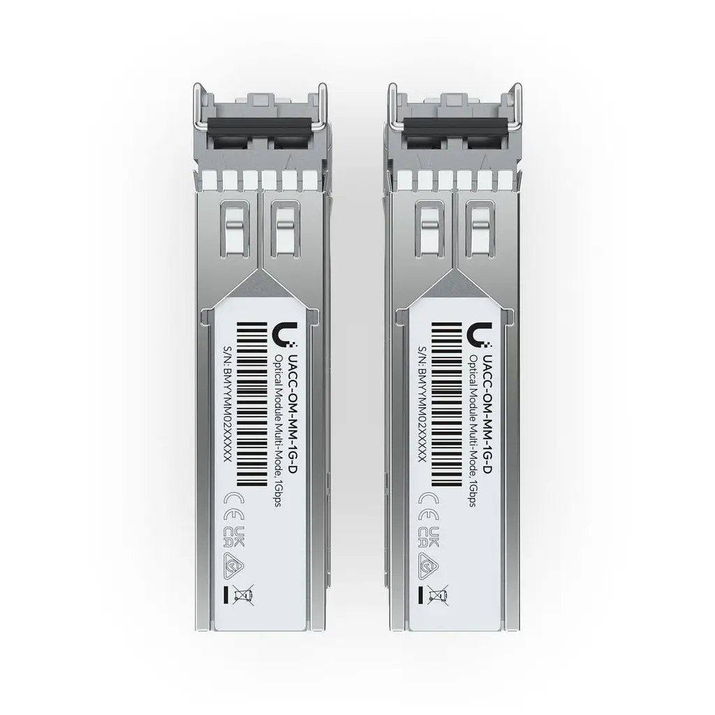 Модуль SFP Ubiquiti 1G Multi-Mode Optical Module 2 pack (UACC-OM-MM-1G-D-2) - фото 3