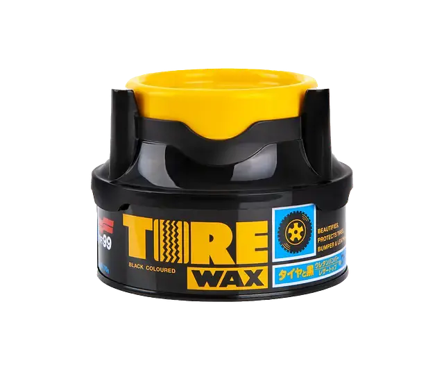 Чорніння для шин SOFT99 Tire Black Wax 170 г воскове покриття для гуми - фото 6