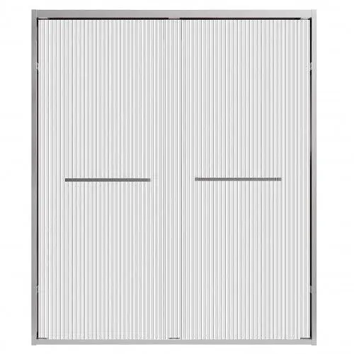 Душові двері Grace 140x190 см розсувні рифлене скло хром SC029-1-140Р, матовий, хром