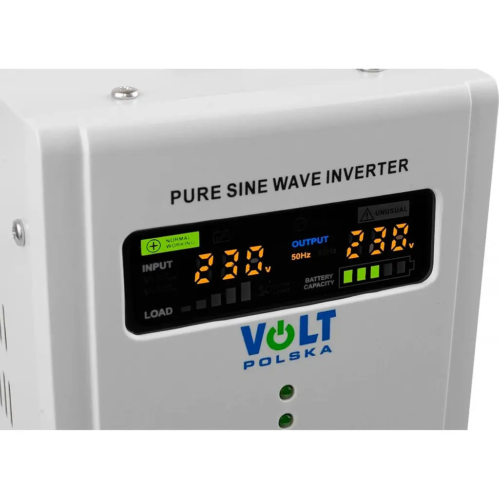 Джерело безперебійного живлення (ДБЖ) Volt Polska Sinus Pro 1000E 12V (3SP091012E) [107891] - фото 3