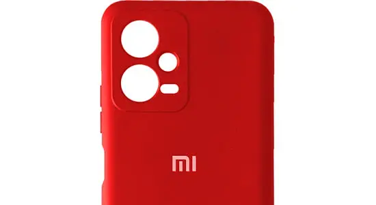Чехол Full Silicone Case для Xiaomi Poco X5 5G Red [84371] - фото 2