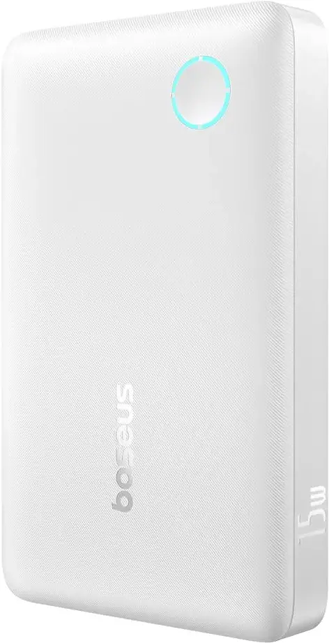 Портативний акумулятор Baseus EnerFill FP11 15W 10000mAh moon white (P1008210C213-00) - фото 4
