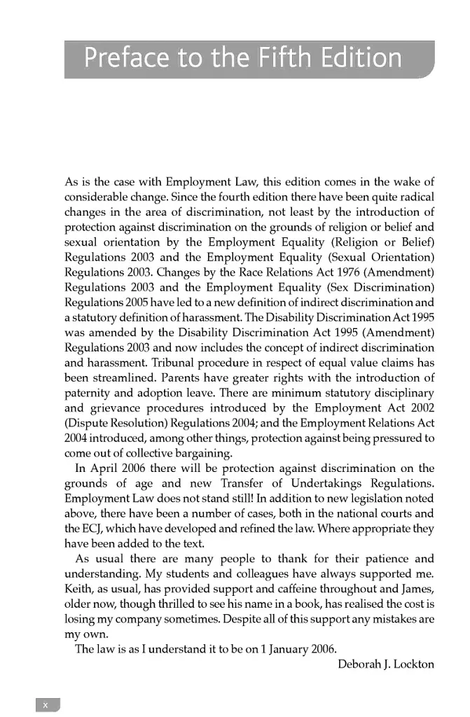 Employment Law. 5th Edition - фото 7