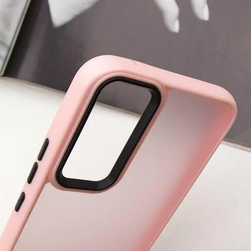 Чохол TPU+PC Lyon Frosted для Samsung Galaxy S25 FE Pink - фото 4