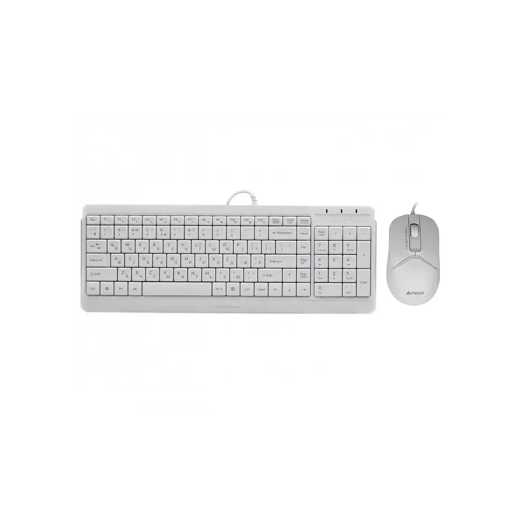 Комплект A4Tech F1512 White (4711421958004)