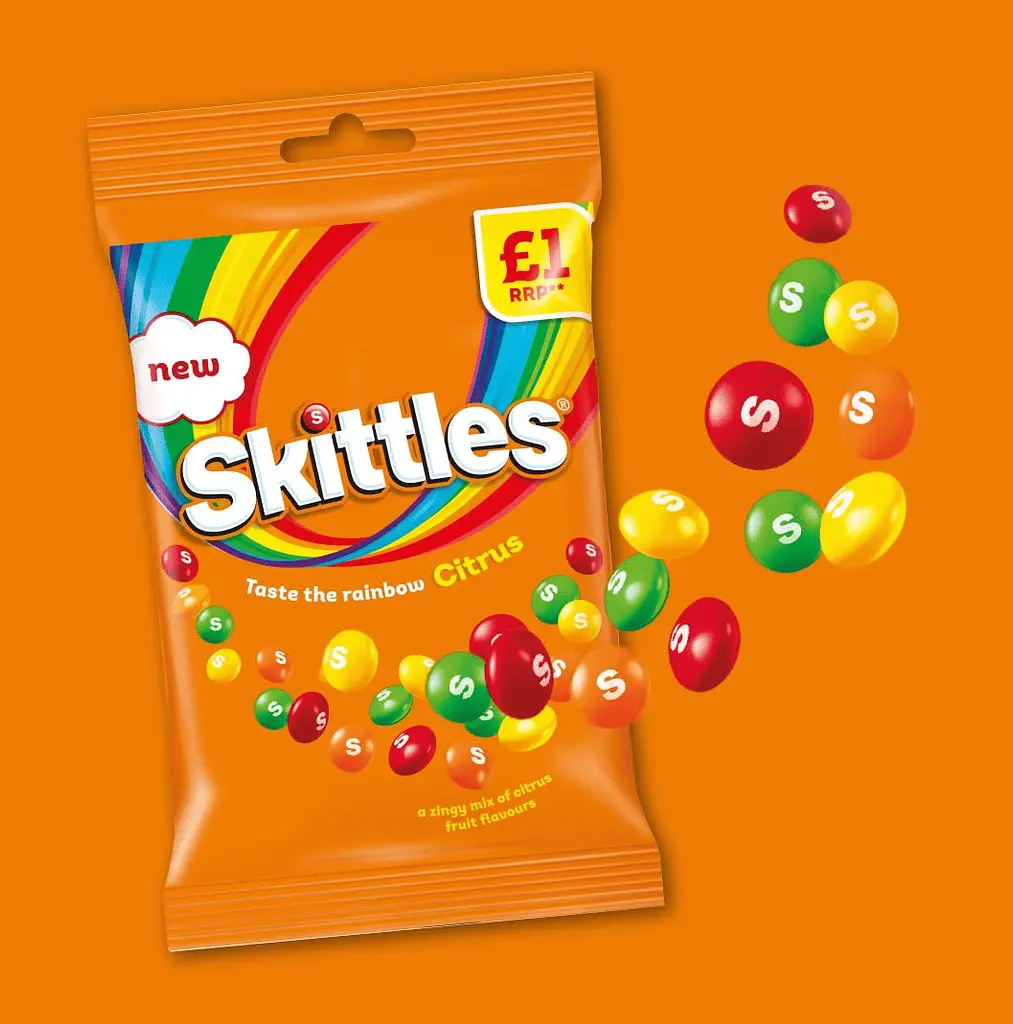 Драже Skittles Citrus Flavour 109г - фото 2