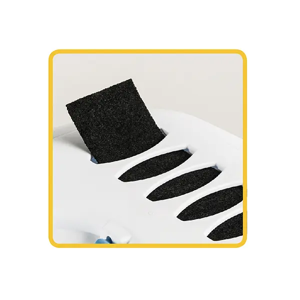 Туалет для котів Stefanplast Super Queen з фільтром 71х55х46.5 см білий/темно-сірий (96880) - фото 3
