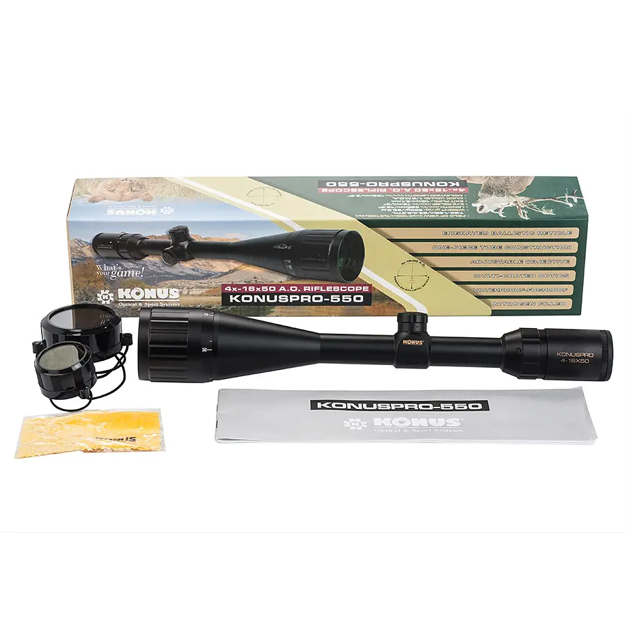 Оптичний приціл KONUS KONUSPRO-550 4-16x50 550 AO - фото 4