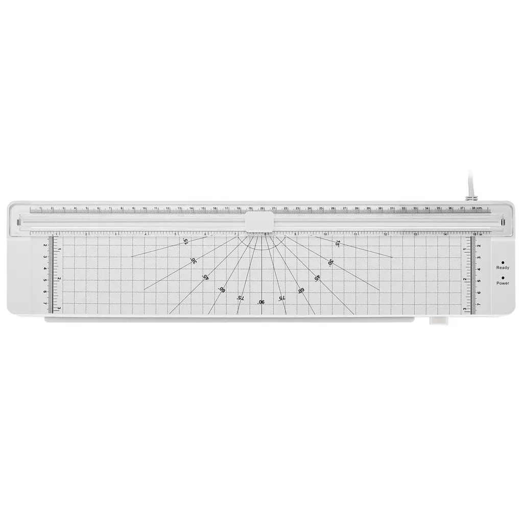 Ламінатор Adler AD 1042, білий, формат A3, 170 Вт, гаряча ламінація, вбудований тример, 5 плівок у комплекті - фото 3