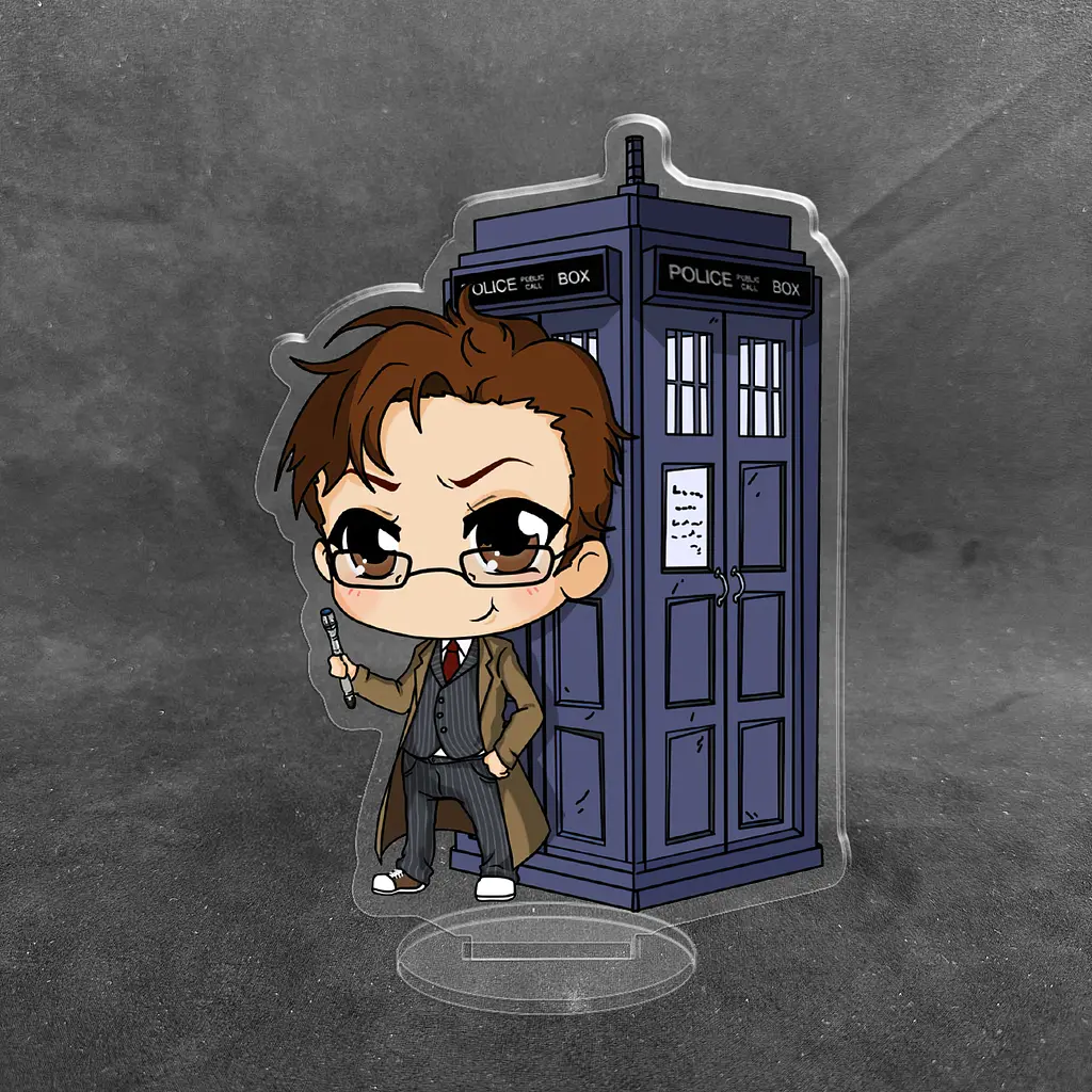 Акрилова колекційна фігурка Чібі Chibi Доктор Хто Doctor Who 10 см - фото 2