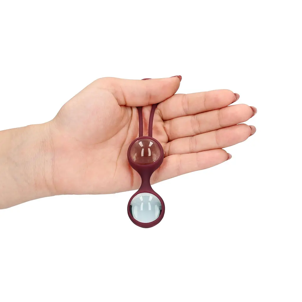 Набор секс-игрушек Loveline Sexplore Toy Kit for Her 3 шт. бордовый - фото 10