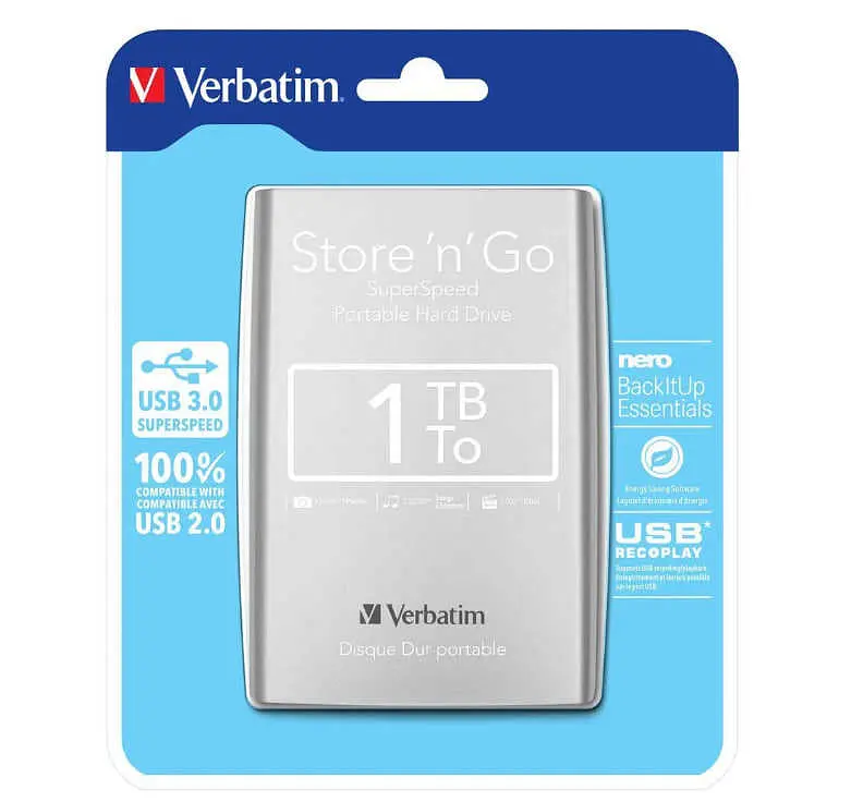 Жесткий диск Verbatim Store 'n' Go USB 3.0 53071 - фото 5