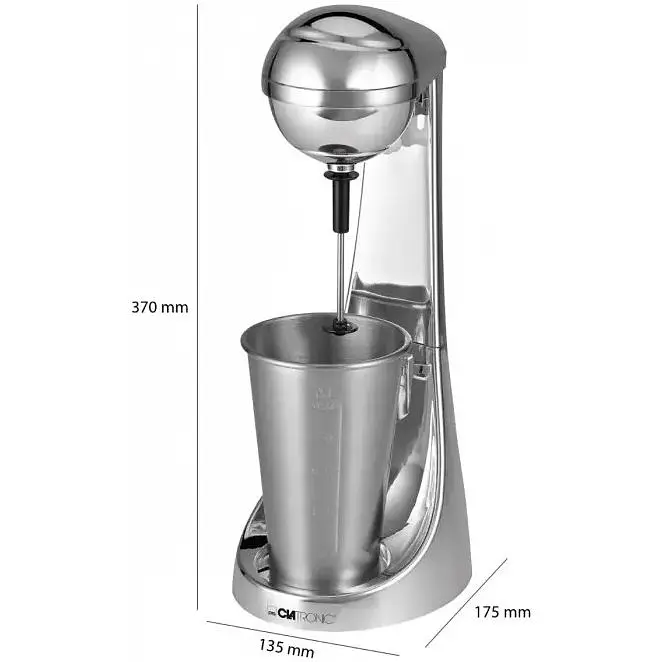 Барный миксер Clatronic ВМ 3472 вспениватель 2 в 1 - фото 4