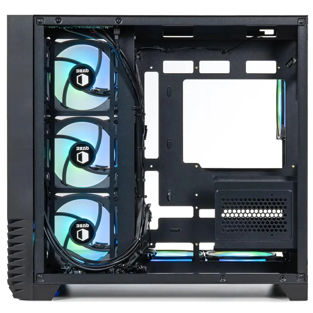 Корпус QUBE MIRAGE 7ARGB BTF черный (MIRAGE_GBNU3) без блока питания - фото 4