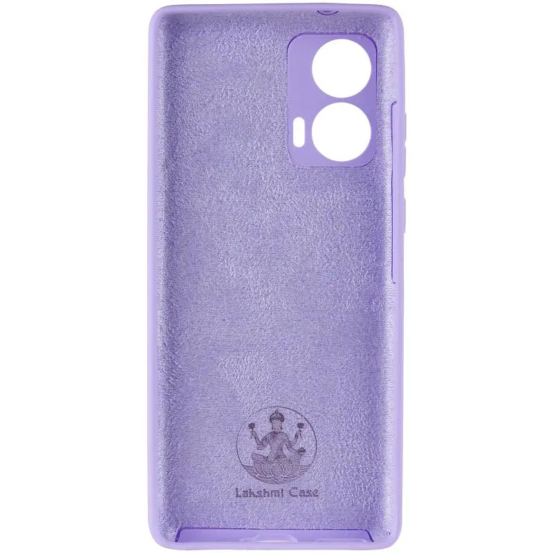 Чехол Silicone Cover Lakshmi Full Camera (AA) для Motorola Edge 50 Сиреневый / Dasheen - фото 4