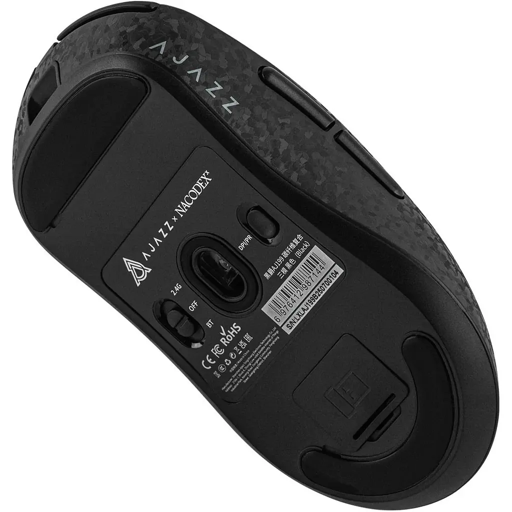 Миша Ajazz AJ199 Carbon Filter Black (AJ199-B) [158859] - фото 5