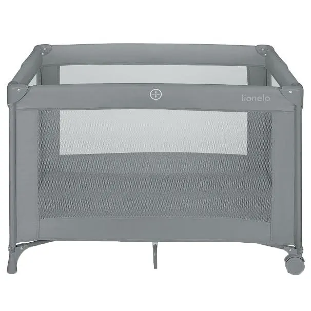 Детская кроватка-манеж Lionelo Amelie Grey Concrete (LO-AMELIE GREY CONCRETE) - фото 3