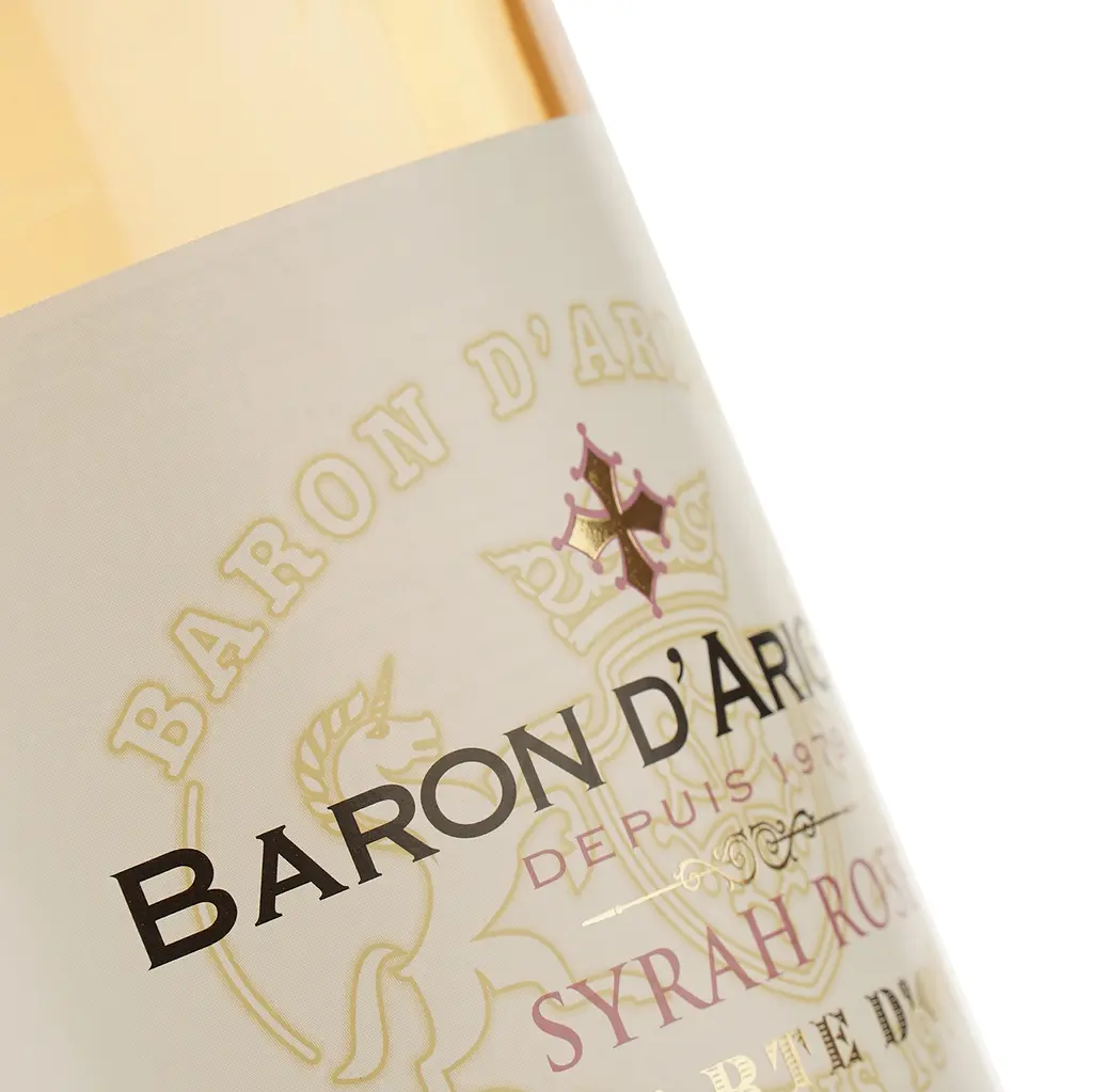Вино Baron d'Arignac Syrah Rose, 12%, 0,75 л - фото 3