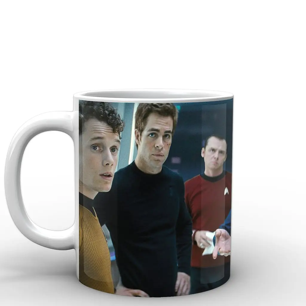 Кружка GeekLand Звездный Путь Star Trek Звездный путь актеры ST.02.008.954 330 мл белая - фото 3