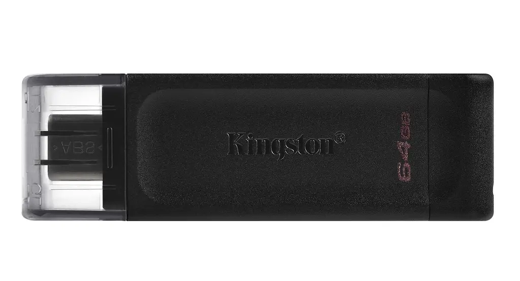 Накопитель 64GB USB 3.2 Type-C Gen 1 DT70 Kingston teh0018424 - фото 2